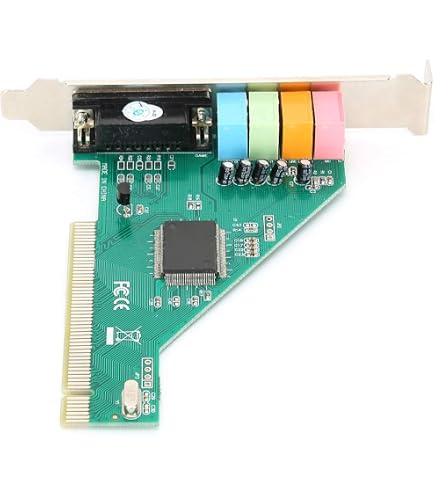 Carte Son Interne 5.1 Pour PC - Support Profil Bas - Modèle So3635 - Marque Sodial - Neuf