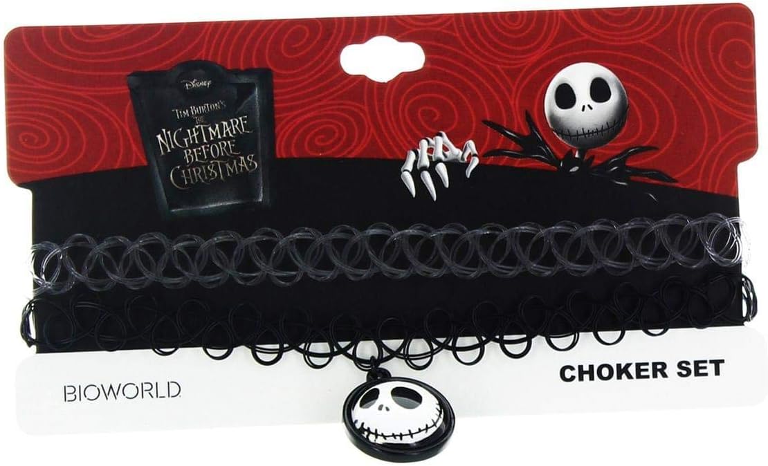 Nightmare Before Christmas Choker Necklace: Jack