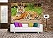 Poster – Majestic Tiger – Picture Decoration Panthera Tigris Jungle Predator Wildcat Wild Big Cat Animal Rainforest Bali India Image Photo Decor Wall Mural (55x39.4in - 140x100cm)