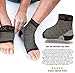 Physix Gear Sport Plantar Fasciitis Socks with Arch Support for Men & Women - Ankle Compression Sleeve, Toeless Compression Socks Foot Pain Relief, Ankle Swelling Better than Night Splint, Black L/XL