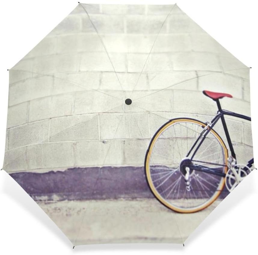 EnnE Umbrella Bicycle Umbrella Rain Windproof Folding