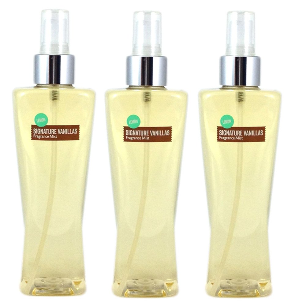 Bath & Body Works Lemon Vanilla Fragrance Mist Set of 3 Full Size Buy