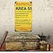 Area 51 Vintaged Metal Sign