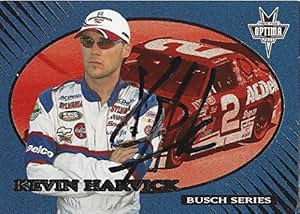AUTOGRAPHED Kevin Harvick 2001 Press Pass Optima Racing ...