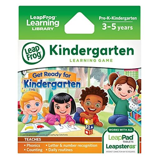 LeapFrog Learning Game: Get Ready for Kindergarten (for LeapPad Ultra, LeapPad1, LeapPad2, Leapster Explorer, LeapsterGS Explorer)