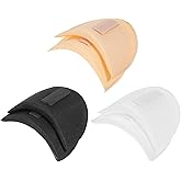 3 Pairs Set-in Shoulder Pads Thickness 1.5cm Shoulder Pads for Womens Clothing Breathable Sponge Pads Shoulder Enhancer Sewing Supplies for Sloping High Low Shoulders Blazer Suit T-Shirt (3 Colors)