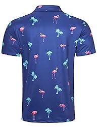 uideazone Mens Polo Shirts Fit Slim Casual Funny