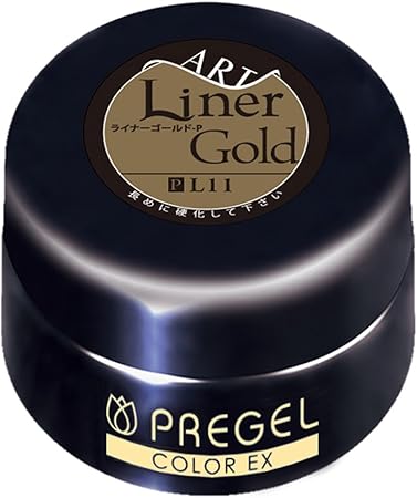 Amazon プリジェル ジェルネイル カラーex ライナーゴールド P 11 プリジェル Pre Gel ビューティー 通販
