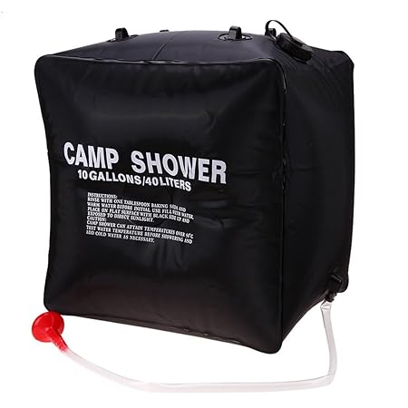 Surepromise SOLARDUSCHE SOLAR DUSCHE CAMPINGDUSCHE CAMPING 40L Solardusche Outdoor Gartendusche Garten Außendusche Shower