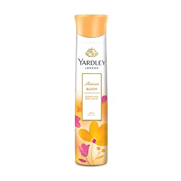 Yardley London Autumn Bloom Refreshing Body Spray, 150ml