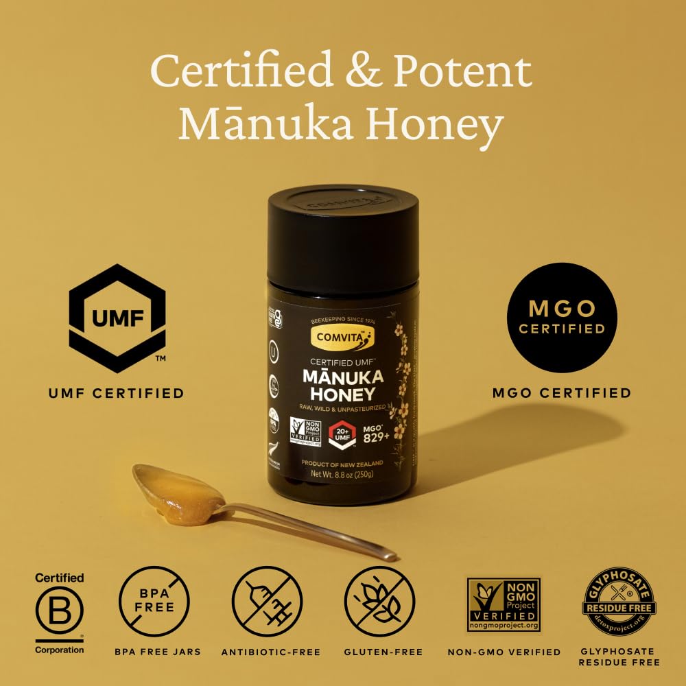 Mua Manuka Honey (UMF 20+, MGO 829+) New Zealand’s 1 Manuka Brand Highest Grade, Superfood
