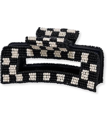Amazon.com: Game Day Hair Claw Clip for Women Beaded 