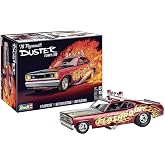 Revell 1970 Plymouth Duster Funny Car Plastic Model Kit &ndash; 1:24 Scale | 1:24 scale model car kit, Plymouth Duster funny car, 100 parts, skill level 4, detailed kit for experienced builders ages 12+
