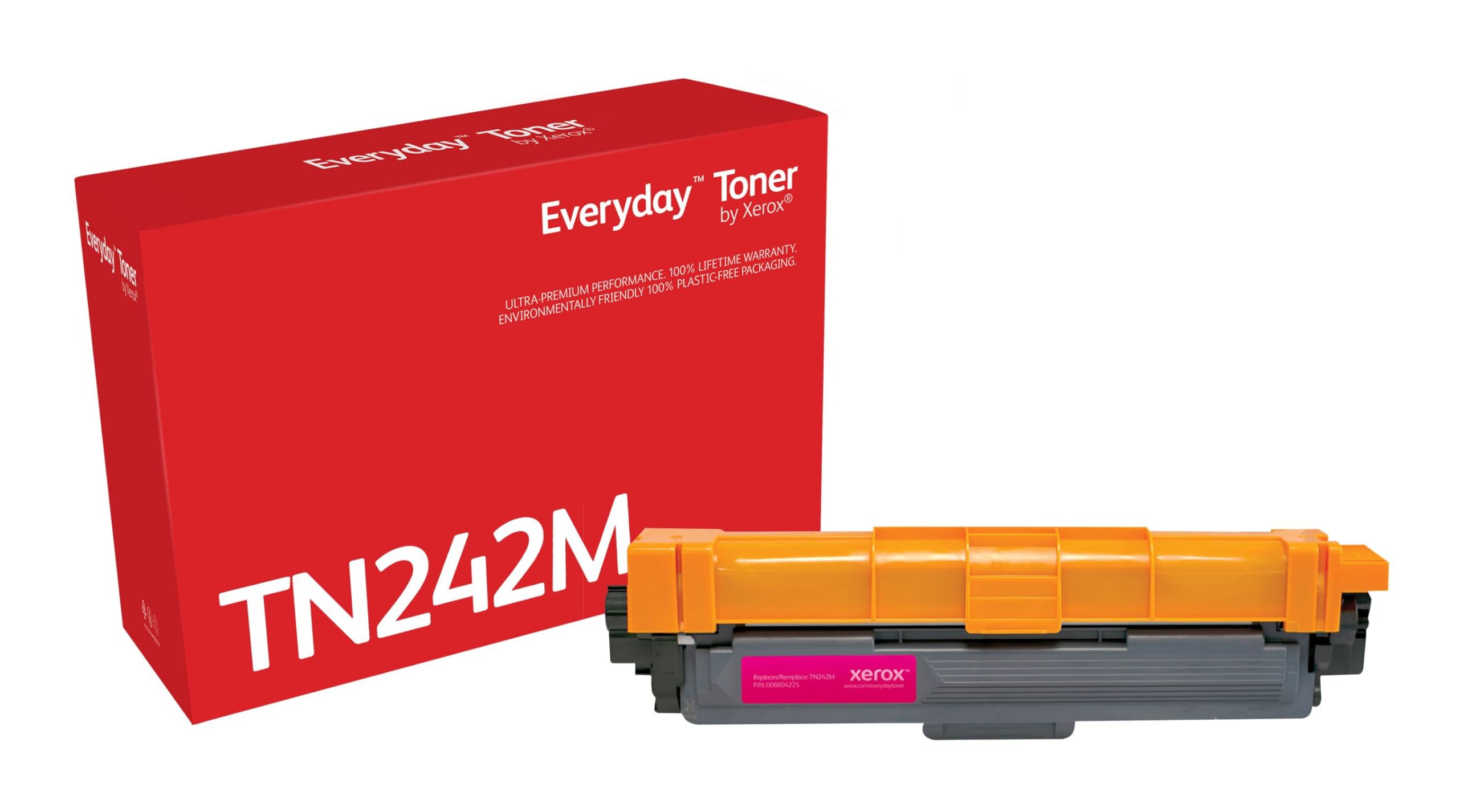 Everyday by Xerox Compatible Brother TN242M Magenta Toner, Standard Capacity