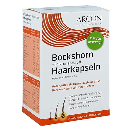 Bockshorn + Mikronährstoff Haarkapseln Tisane p 180 stk