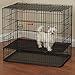 ProSelect Puppy Playpens with Plastic Pan - Small, Black 36