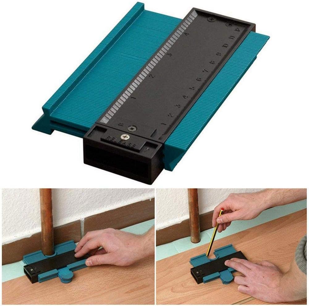 3er-Set Konturenlehre Super Gauge – Profil- Und Umrisswerkzeug, 5 Zoll & 10 Zoll, Für Präzises Abformen
