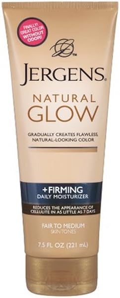JERGENS NATURAL GLOW DAILY MOISTURIZER FIRMING MEDIUM SKIN TONES 7.50 OZ