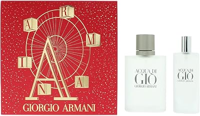 Giorgio Armani Acqua di Gio 50ml EDT Gift Set 2022 w/ 15ml Travel Spray