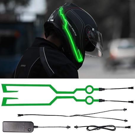 Bande lumineuse casque moto Outlet