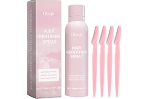 BEIBREEZE Hair Identifier Spray for Face Shaving, Moisturizing and Skin Care Dermaplaner Spray, Face Hair Identifier Spray, Skin Dermaplaning Spray for Face