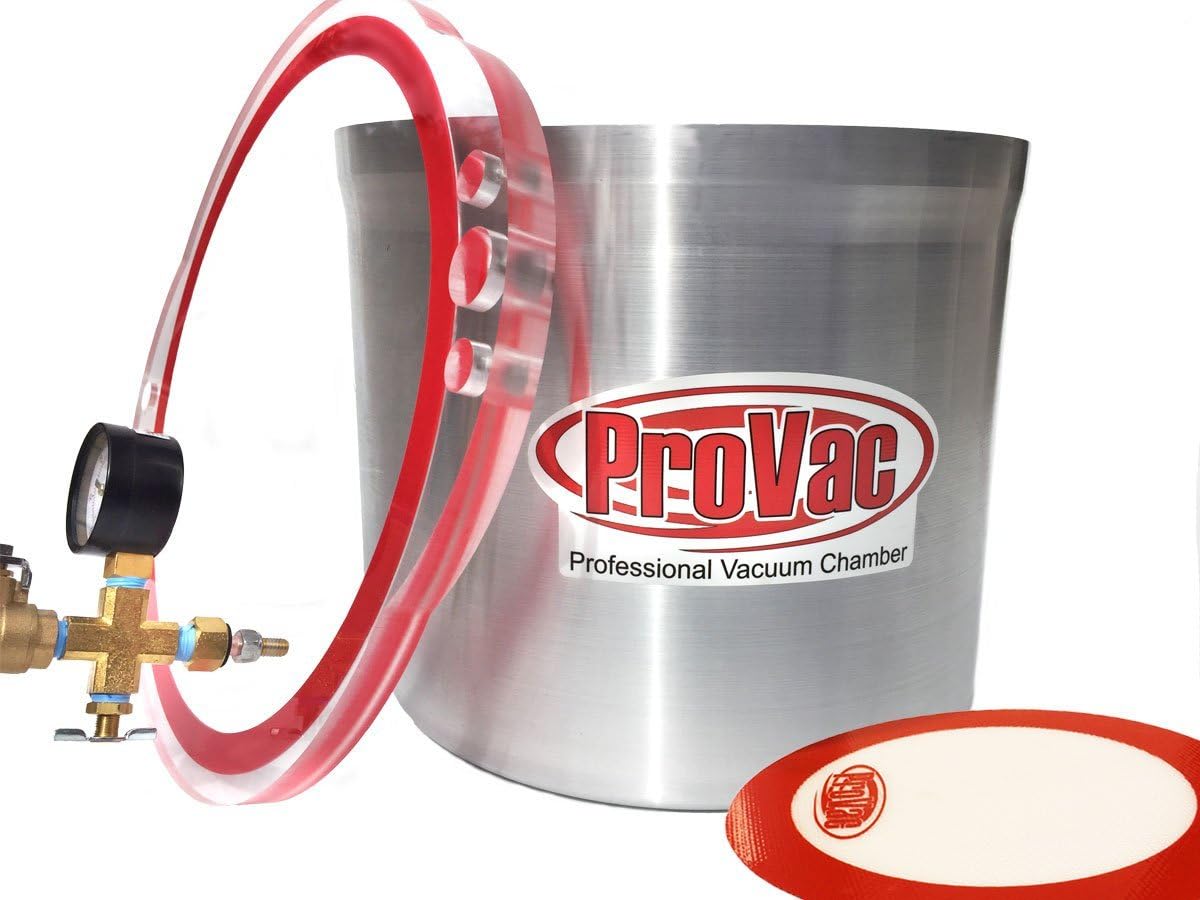 ProVac vacuum chamber 3 gallon size Amazon.ca Tools & Home Improvement