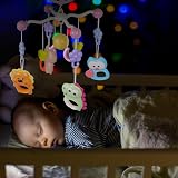 Aolso Baby Crib Mobile Music Lights Projector Remote Control Toy Pink view 7