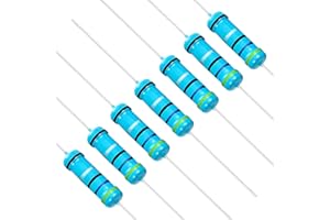 Chanzon 30pcs 2W 4.7 Ω ohm 4r7 Metal Film Fixed Resistor 0.01 ±1% Tolerance 4.7R MF Through Hole Resistors Current Limiting Rohs Certificated