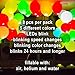 LED Balloons - Blinking And Changing Colors LED Light Up Balloons Kids Favorite