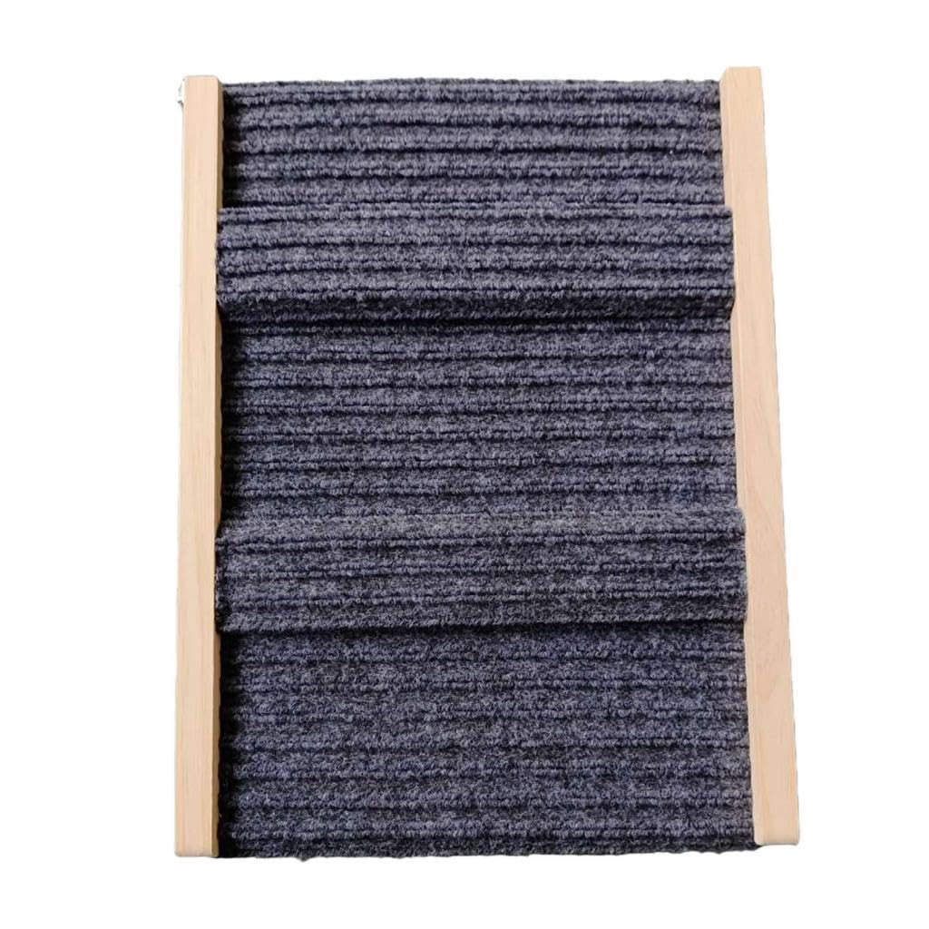 Photo 1 of ????? Adjustable Dog Ramp Dog Stair Climbing Ramp Wood Height Adjustable Portable Foldable Pet Ramp Dog Step for Bed Travel Short Trips