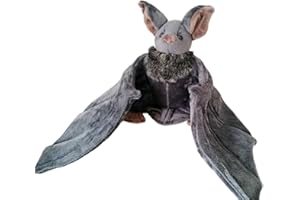 Bat Plush - Cute Gothic Plush Bat Pillow, Ultra Soft Huggable Stuffed Animal | Charming Halloween Decor Accent for Nursery Cr