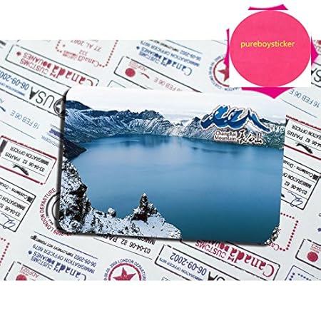 Jilin changbai montaña turismo Souvenir suave magnético ...