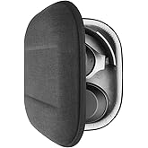 Geekria Shield Headphones Case Compatible with Sony WH-1000XM4/1000XM3/1000XM2/XB910N, MDR1000X, Replacement Hard Shell Travel Carrying Bag with Cable Storage (Dark Grey)
