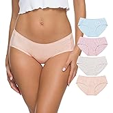 Wealurre Cotton Bikini Women's Breathable Panties Seamless Comfort Underwear