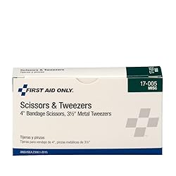 First Aid Only 17-005 Bandage Scissors and Forceps