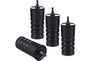 Tallew 4 Pcs Tailgate Spare Tire Bump Stop Kit Bumper Dampers Antirattle Tailgate Stabilizers Compatible with 2007-2024 JK/JL Models, Rubber Exterior Accessories for Spare Tire Carrier