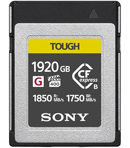 Amazon.com: Sony 960GB CFexpress Type B Tough Waterproof
