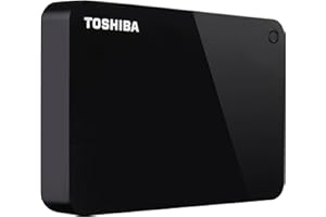 Toshiba Canvio Advance 4TB Portable External Hard Drive USB 3.0, Black (HDTC940XK3CA)