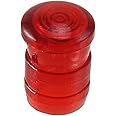 VCC SMC 170 Series Fresnel - Lente redonda para LED T-1 de 0.118 in, diámetro de 0.171 pulgadas, color rojo