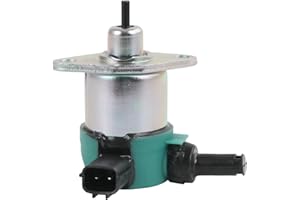 DICMIC Fuel Shut Off Solenoid Replacement for Kubota V1205 V1505 V1305 D1105 D1005 D905 Replace# 17208-60015, 17208-60016