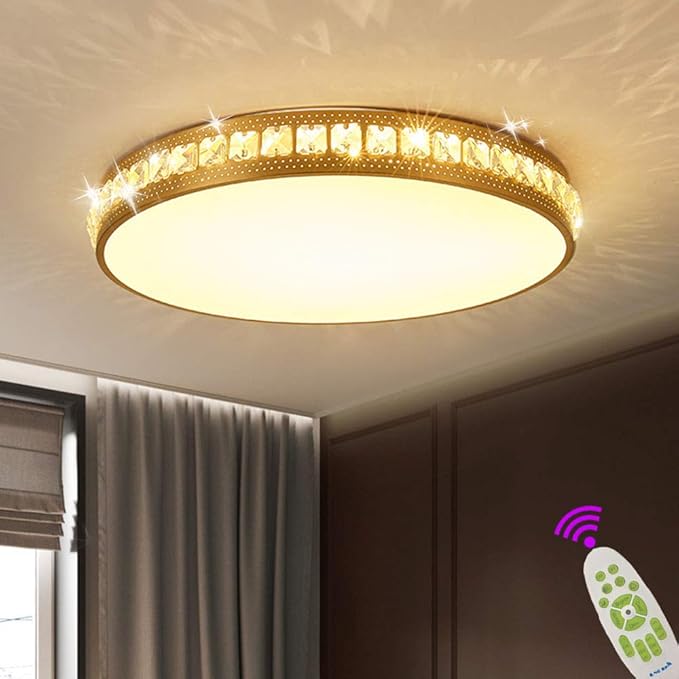 Moderne LEDDeckenleuchte Mit Fernbedienung Dimmbar