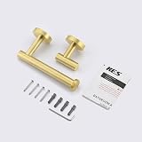 KES Towel and Toilet Roll Holder Set SUS304 Brushed Gold LA20BZ-21 view 9