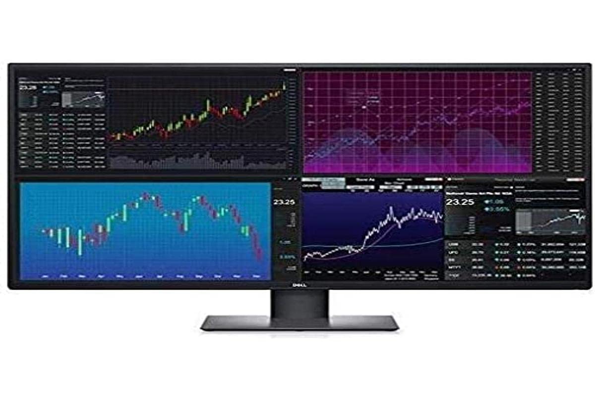 Photo 1 of Dell U4320Q 43 Inch 2160p 4K UltraSharp, IPS Thin Bezel Monitor, HDMI, DisplayPort, USB-C, VESA Certified, Black