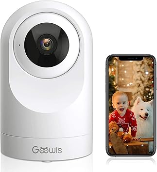 Camera Surveillance Wifi Goowls 1080p Camera Ip Wifi Sans Fil Interieur 360 Degres Avec Vision Nocturne Detection De Mouvement Audio Bidirectionnel Pour Bebe Et Animal Compatible Alexa Amazon Fr High Tech