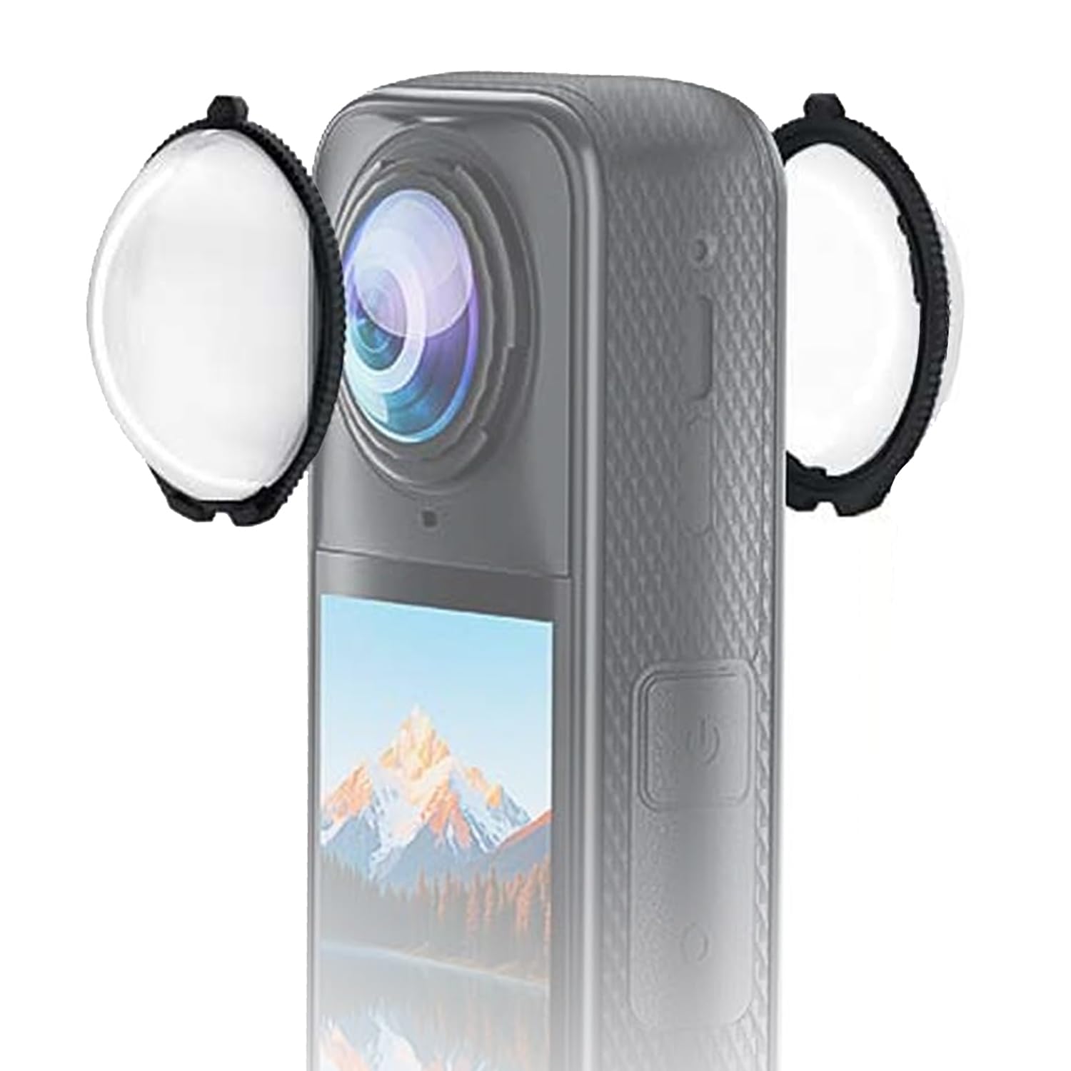 Photo 1 of Honlyn Premium Lens Guard for Insta360 X5, Glass Lens Protector Removable Protective Lens Cover, for Insta 360 X5 Accessorie