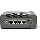 Protectli Vault V1410-4 Port, Micro Appliance/Mini PC - N5105, 4X 2.5G NICs, 8GB LPDDR RAM on-Board, 32GB eMMC on-Board