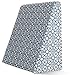 Acid Reflux 12'' Wedge Pillow - Memory Foam Bed Wedges. Pillows for Support, Pregnancy, Snoring, Sleep & Elevation (25”x25”x12”) Plush Gel Elevating Leg Cushion, 2 Removable Washable Covers Included