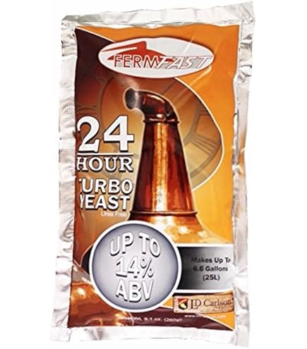 Pack De 10 Sobres De Levadura Still Spirits Turbo Classic Para Destilación Casera Y Cerveza