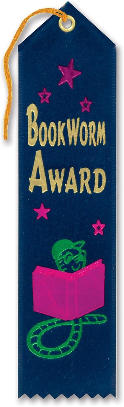 The Diploma Mill Bookworm Award Ribbon