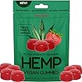 Vegan Hemp Gummies for Relaxing, Uplifting, Sleep & Calming - 100% Natural Hemp Gummies for Sleep and Tension - Great for Rel